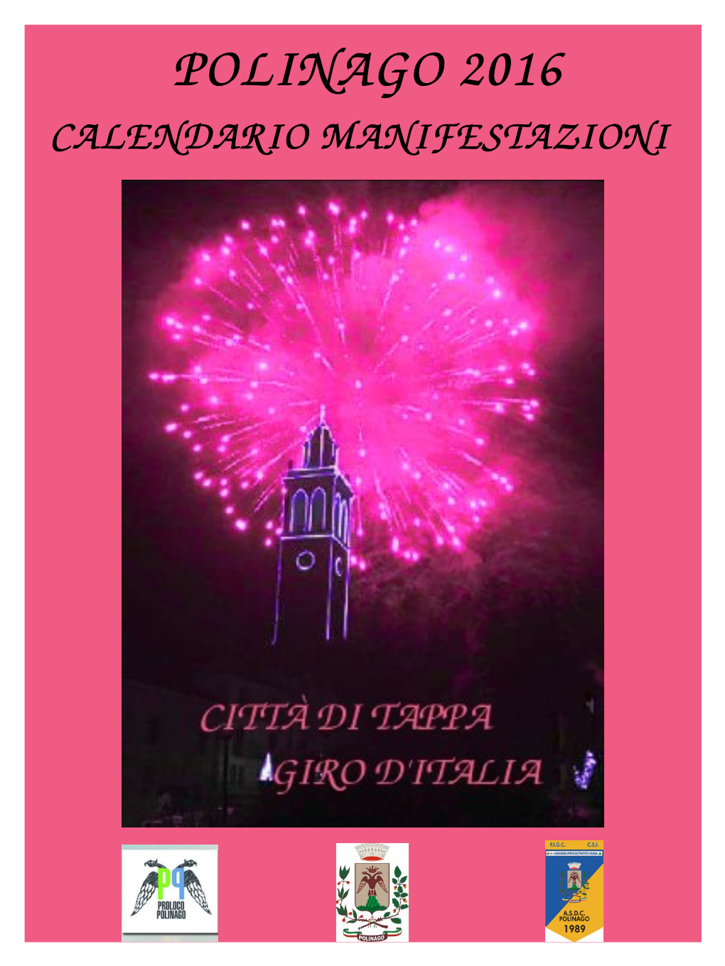 Polinago 2016 Calendario Manifestazioni Polinago 2016