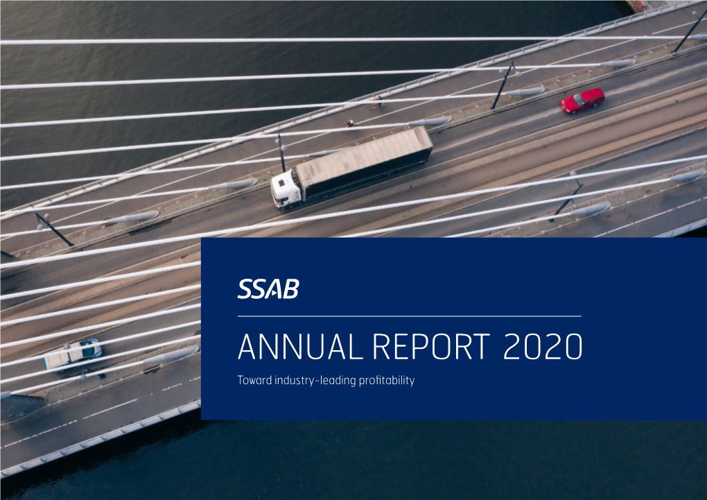 ANNUAL REPORT 2020 Toward Industry-Leading Proﬁtability BUSINESS REVIEW SUSTAINABILITY REPORT CORPORATE GOVERNANCE REPORT FINANCIAL REPORTS 2020