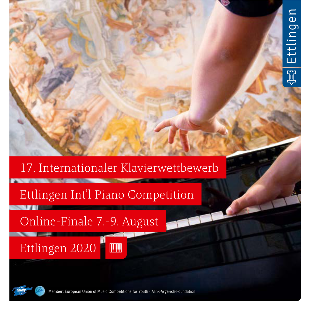 17. Internationaler Klavierwettbewerb Ettlingen Int'l Piano Competition