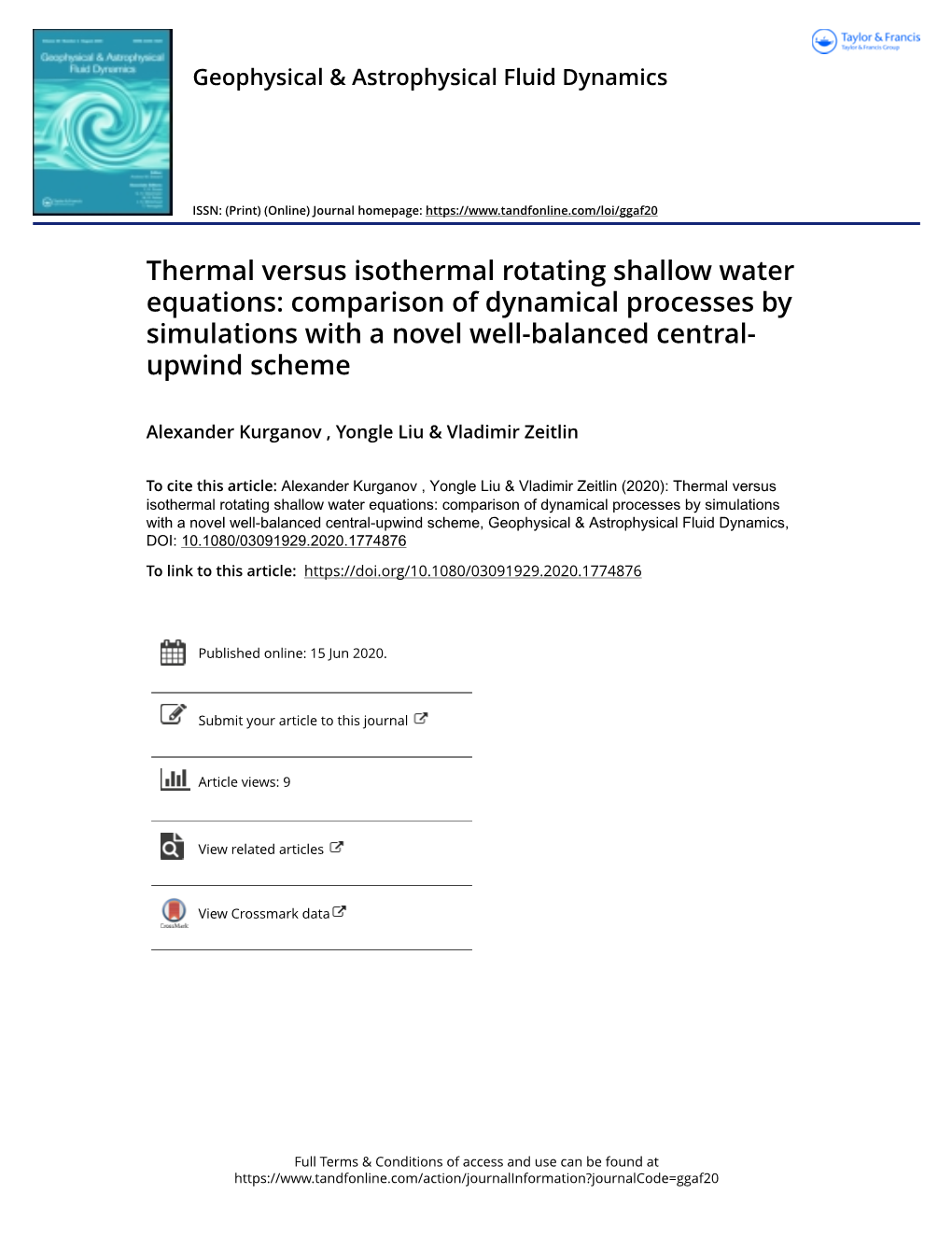 Thermal Versus Isothermal Rotating Shallow Water Equations: Comparison of Dynamical Processes by Simulations with a Novel Well-Balanced Central- Upwind Scheme