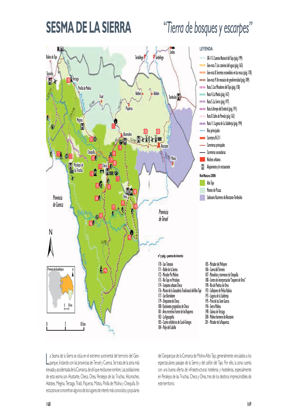 SESMA DE LA SIERRA “Tierra De Bosques Y Escarpes”