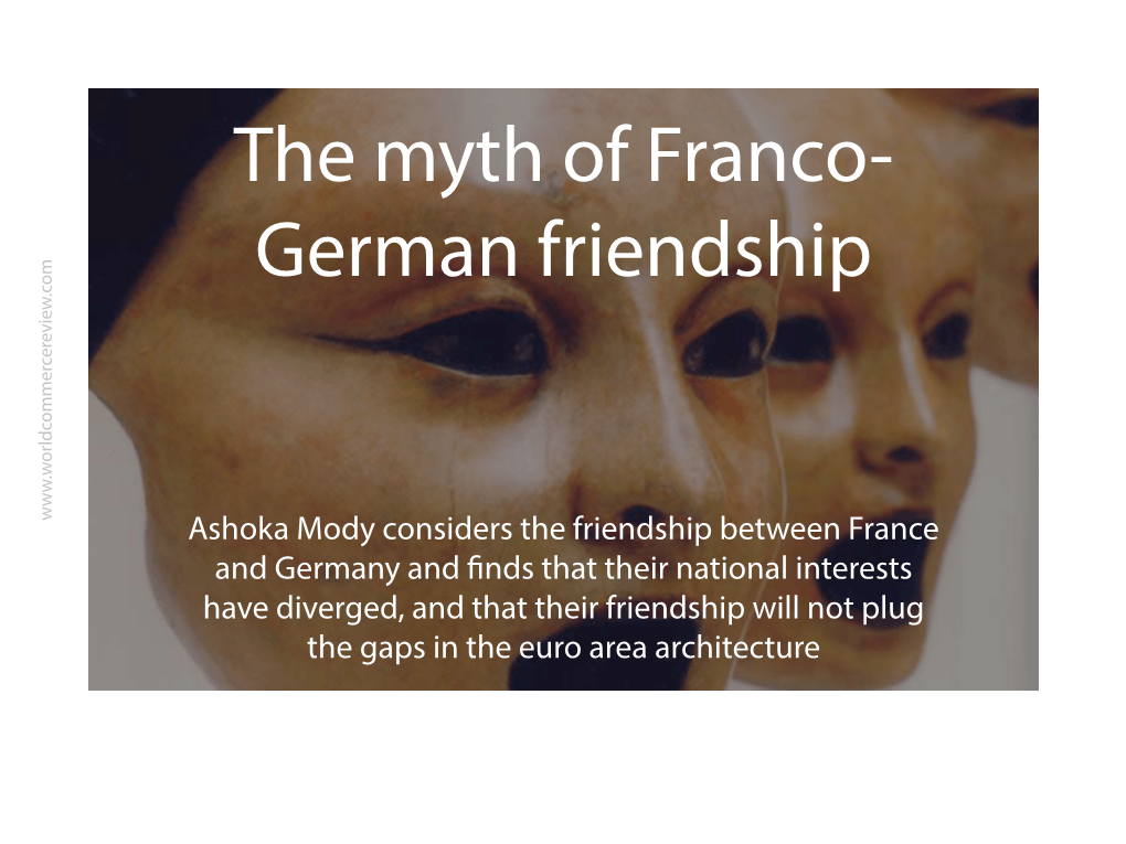 Ashoka Mody Considers the Friendship Between France and Germany And