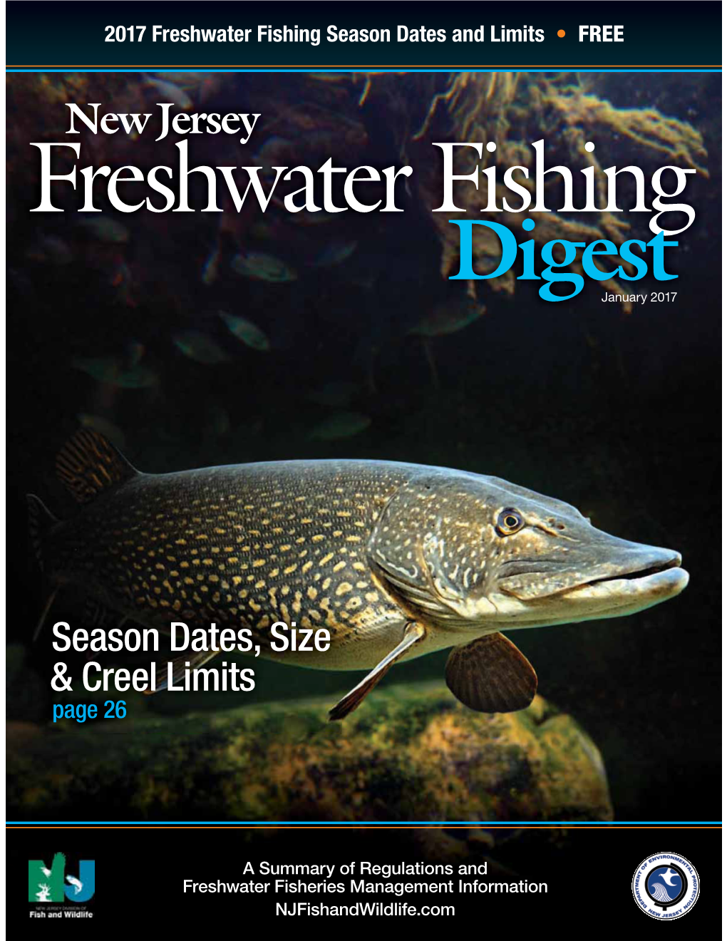 Complete 2017 Freshwater Fishing DIGEST