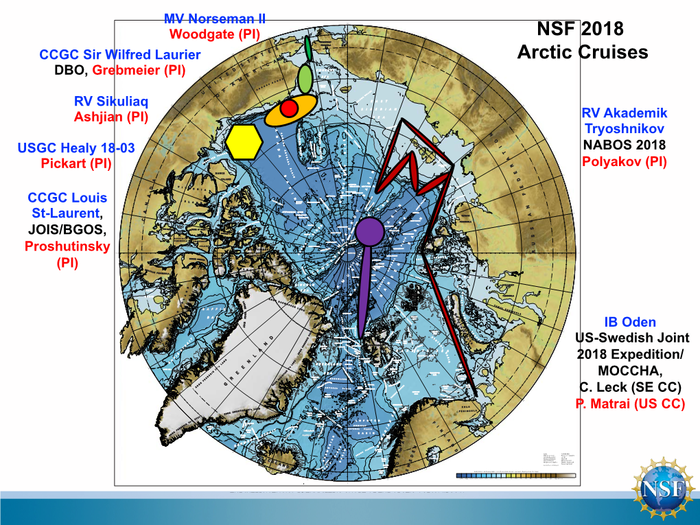 NSF 2018 Arctic Cruises