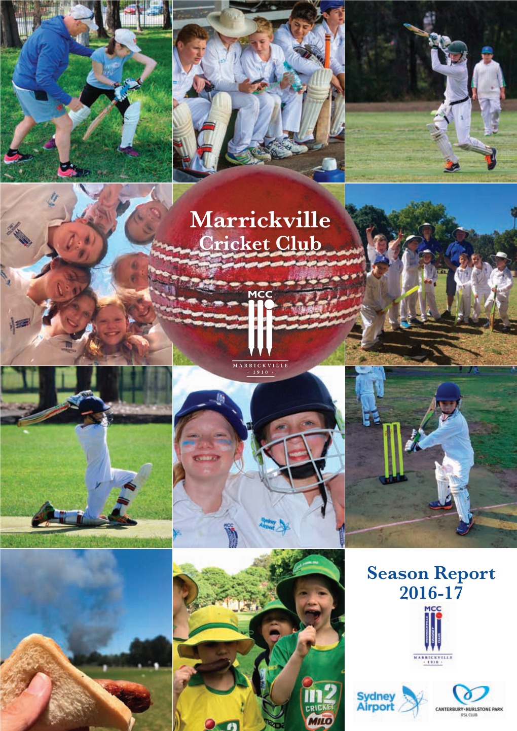 Marrickville Cricket Report 16-17 Final-Pix.Indd