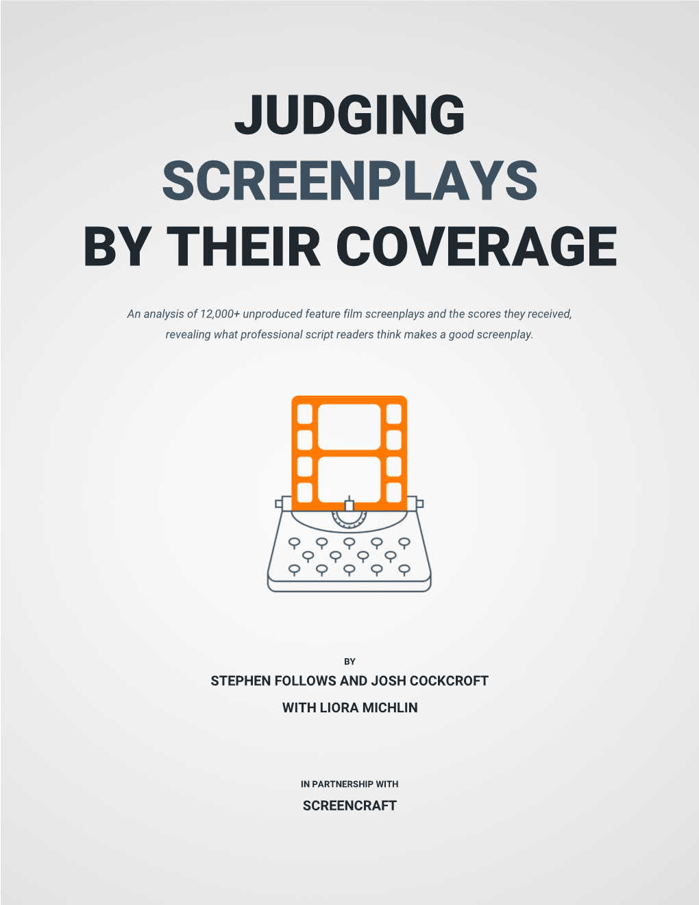 Judging Screenplays by Their Coverage