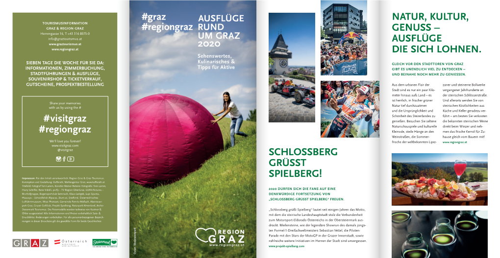 Ausflugsfolder Region Graz 2020