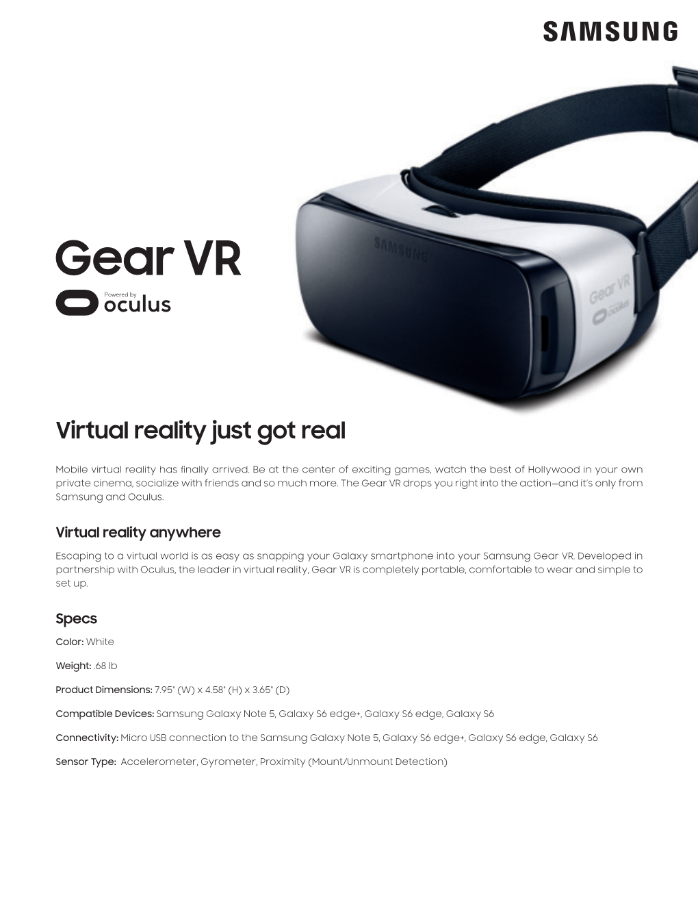 Virtual Reality Just Got Real
