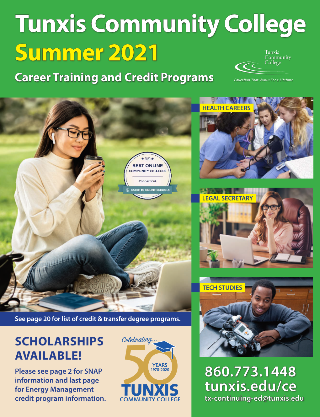 Summer 2021 Career Training and Credit Programs