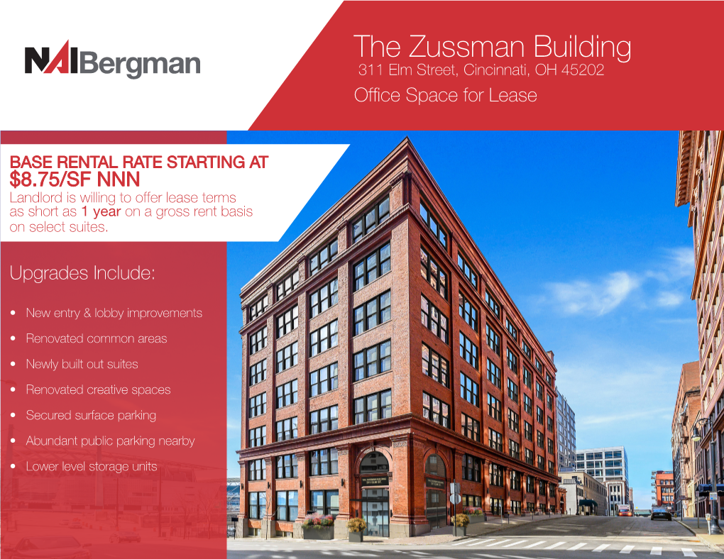 311 Elm Street, Cincinnati, OH 45202 Office Space for Lease