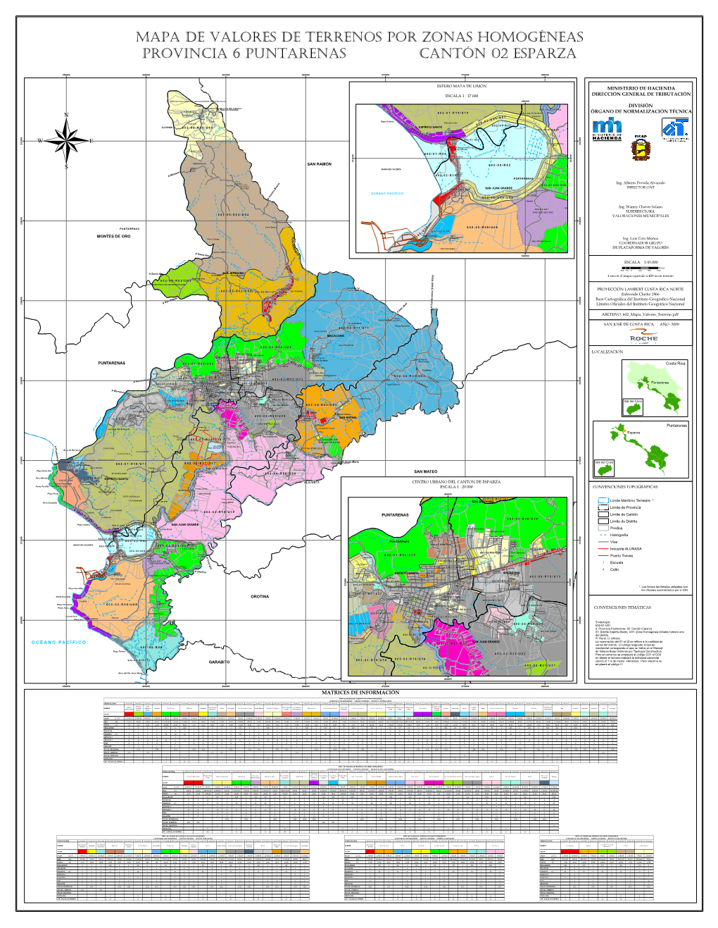 Mapa Valores Terreno Cantón.Mxd