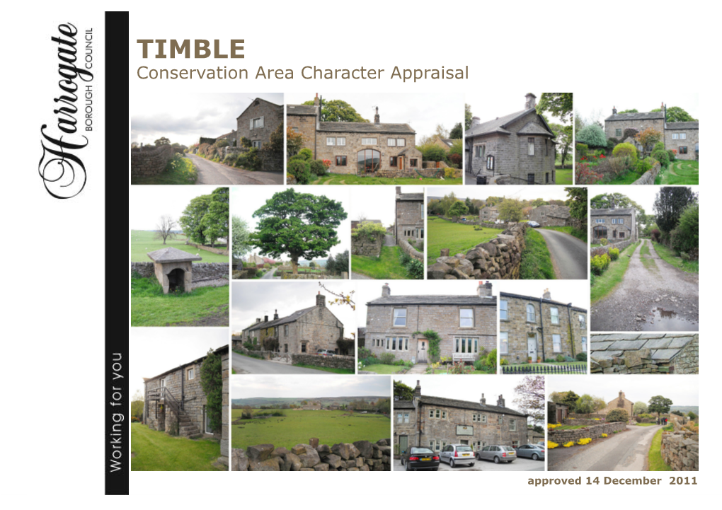 TIMBLE Conservation Area Character Appraisal