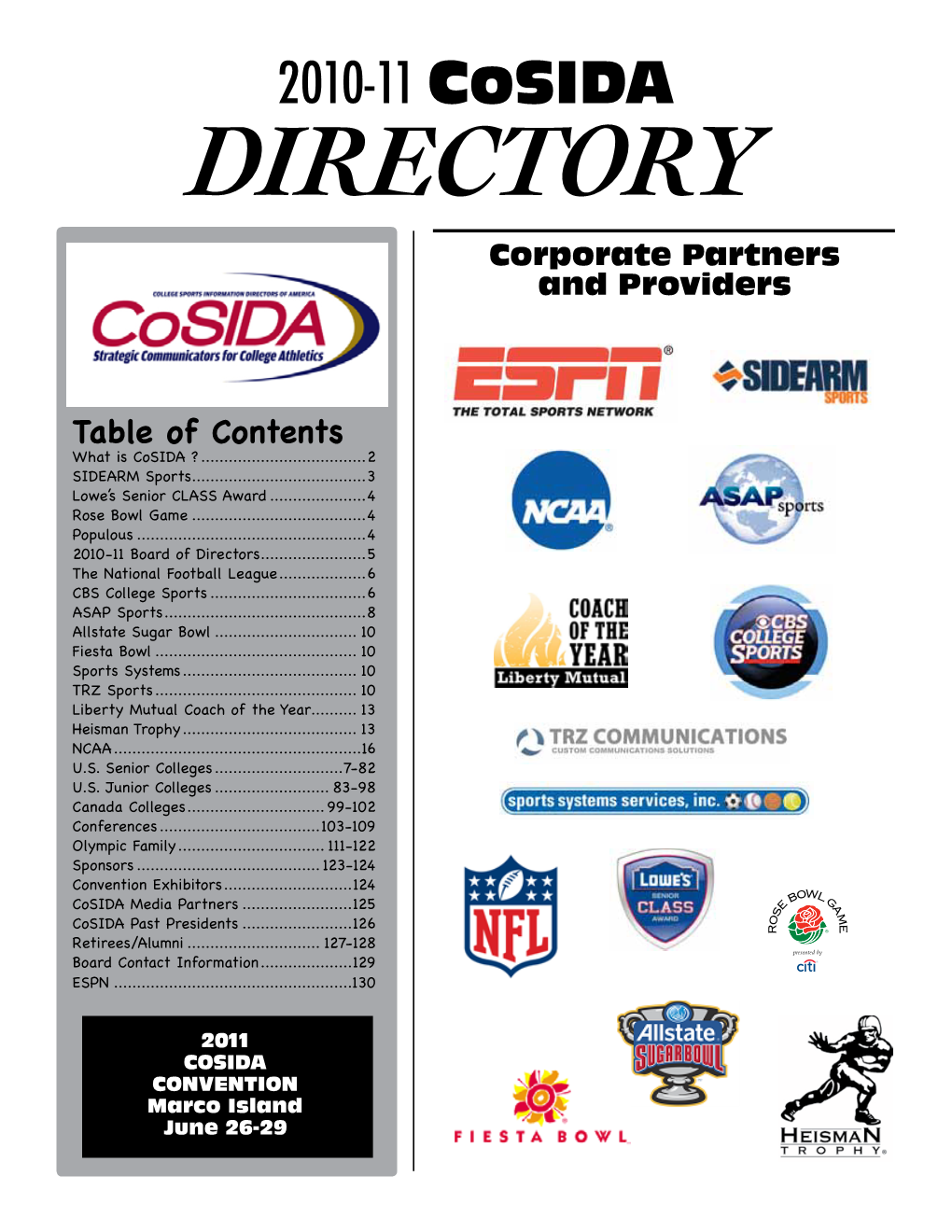 DIRECTORY Corporate Partners and Providers