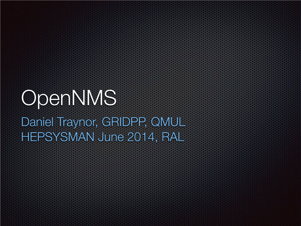 SNMP (Polling and Traps, Mibs, DELL Openmanage)