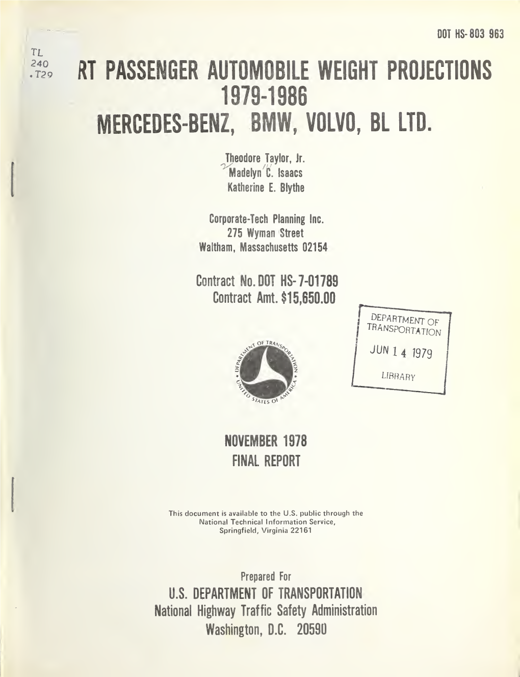 Mercedes-Benz, BMW, Volvo, BL Ltd