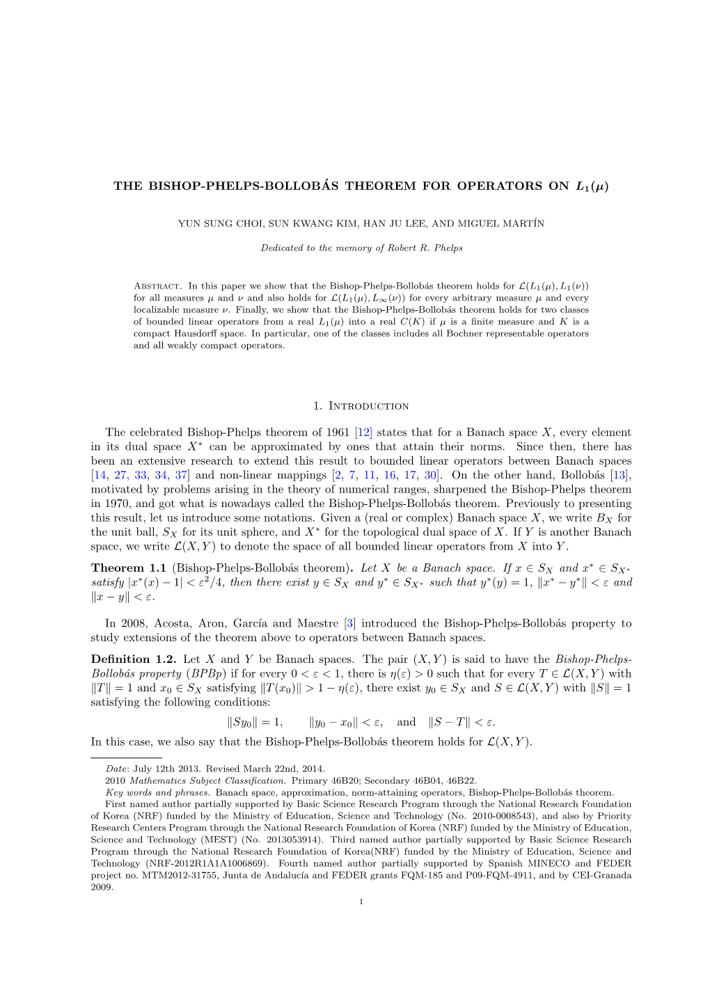 The Bishop-Phelps-Bollobás Theorem for L(Lp,Lq)