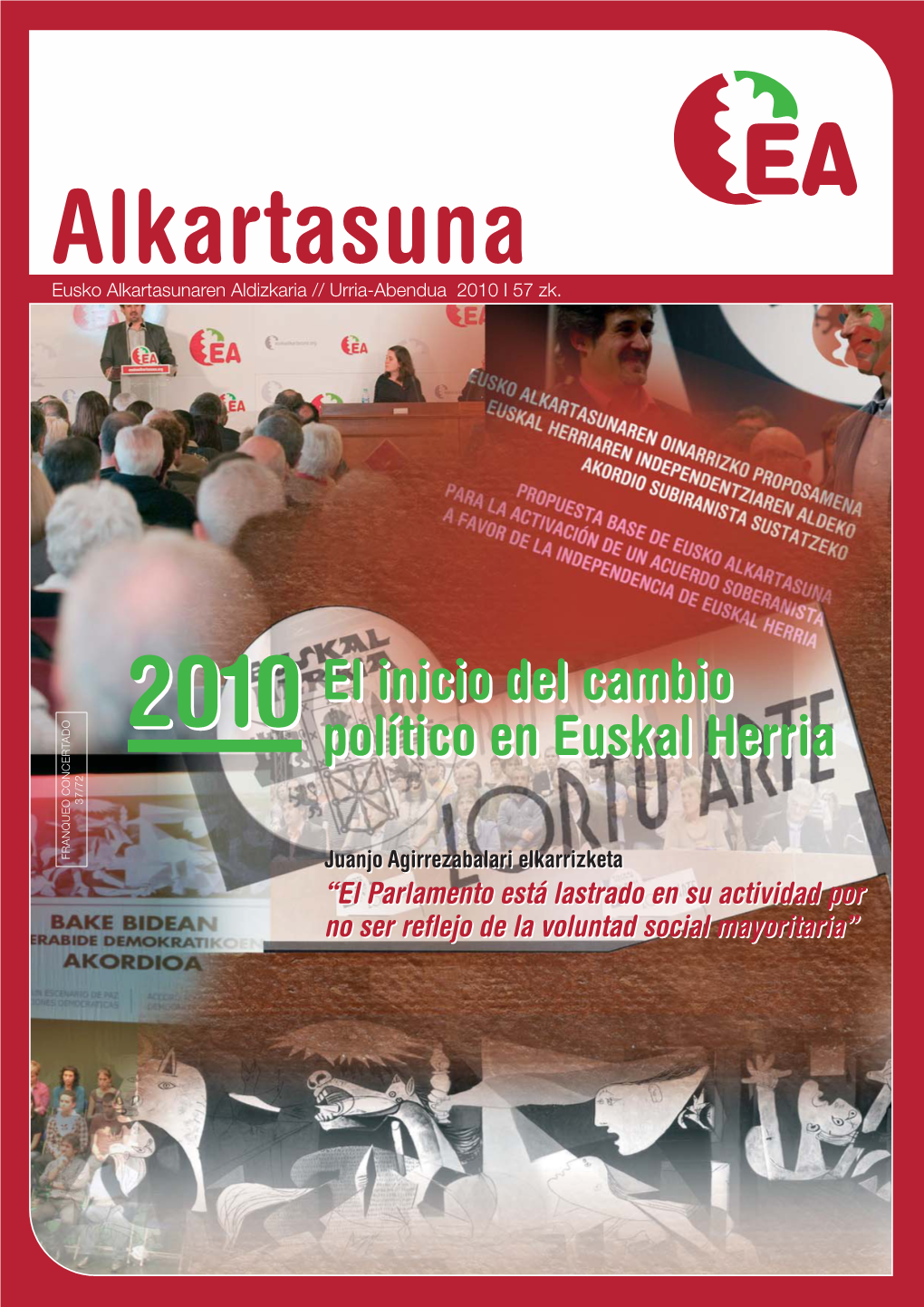 Eusko Alkartasunaren Aldizkaria // Urria-Abendua 2010 I 57 Zk