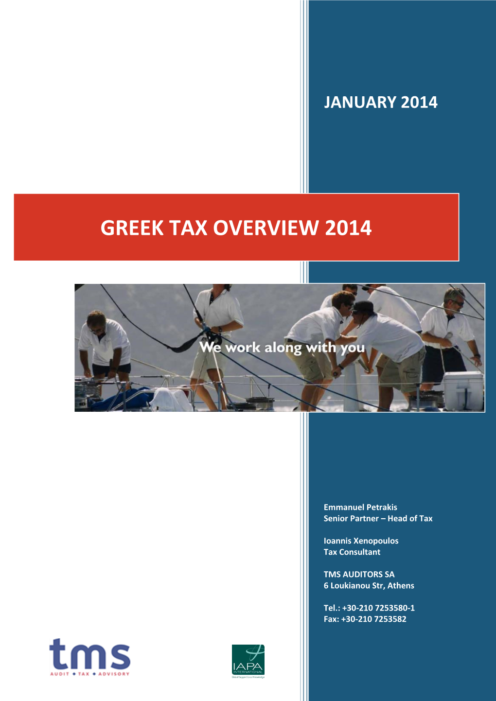 Greek Tax Overview 2014