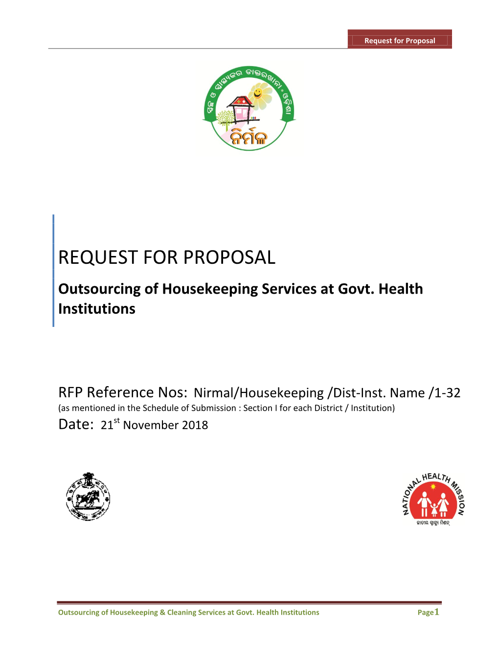 Request for Proposal