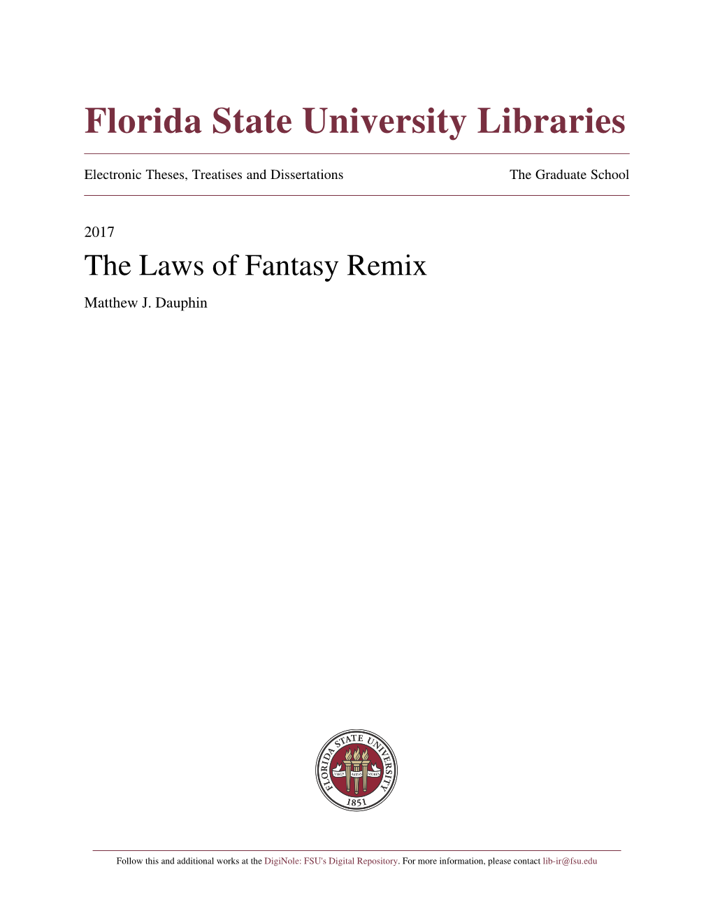 Florida State University Libraries