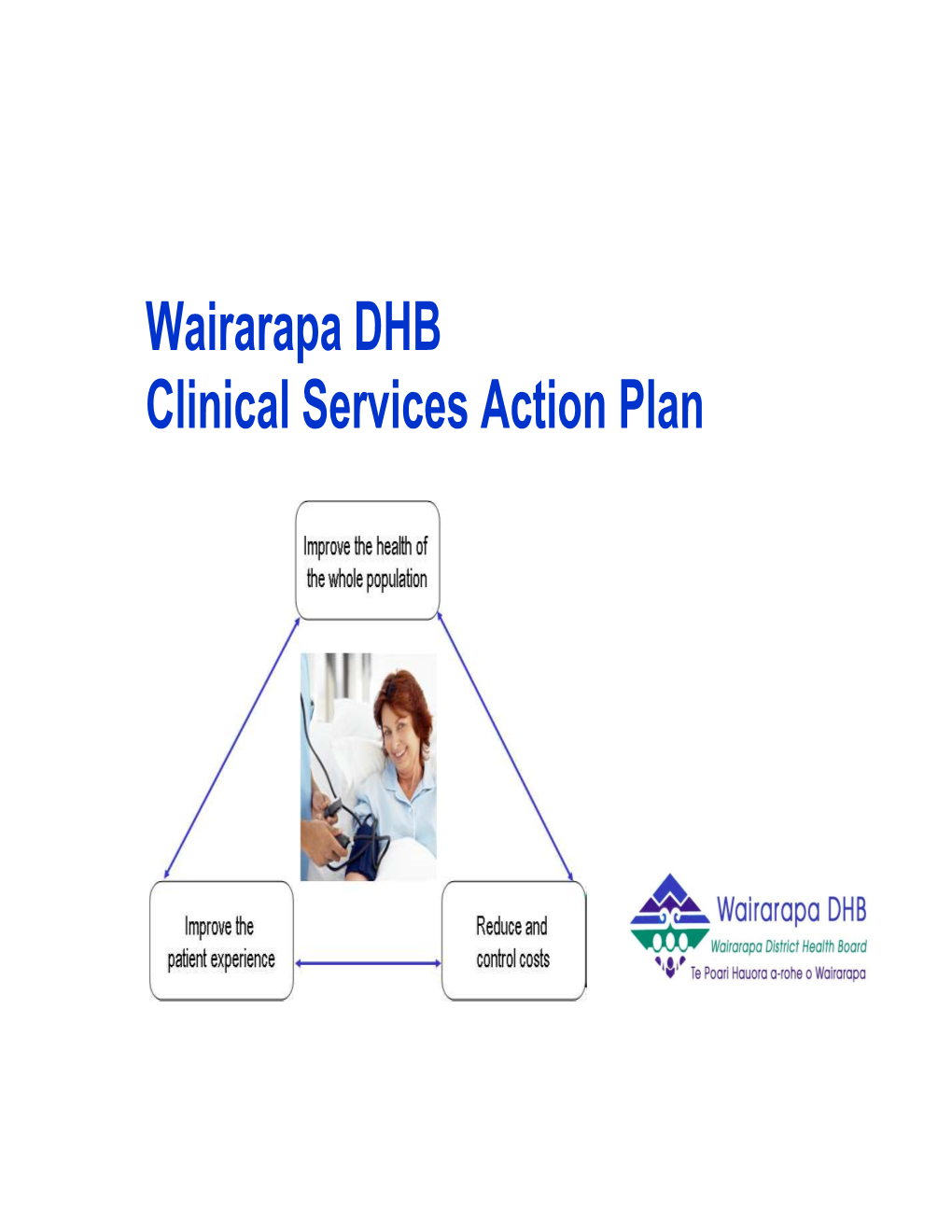 Wairarapa Clinical Services Action Plan 2009 PDF