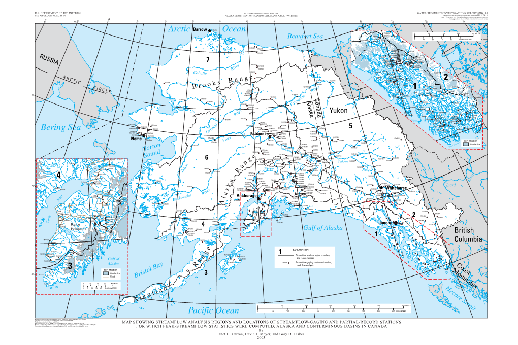 Pacific Ocean Bering Sea Arctic Ocean 4 3