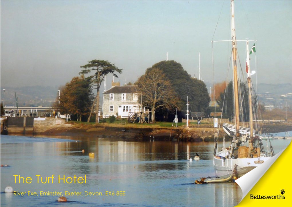 The Turf Hotel River Exe, Eminster, Exeter, Devon, EX6 8EE