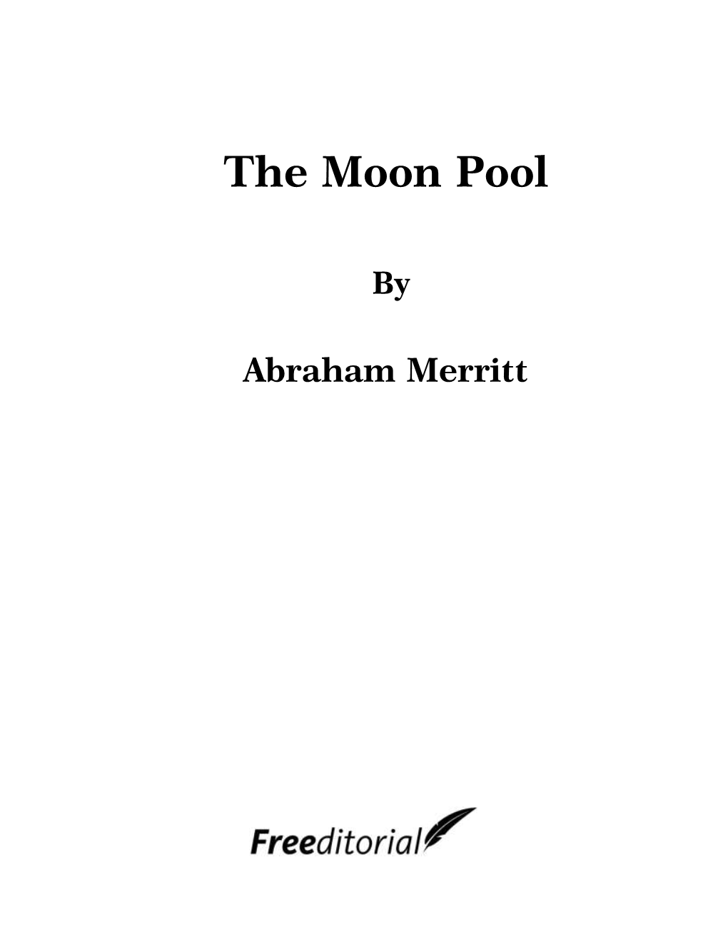 The Moon Pool