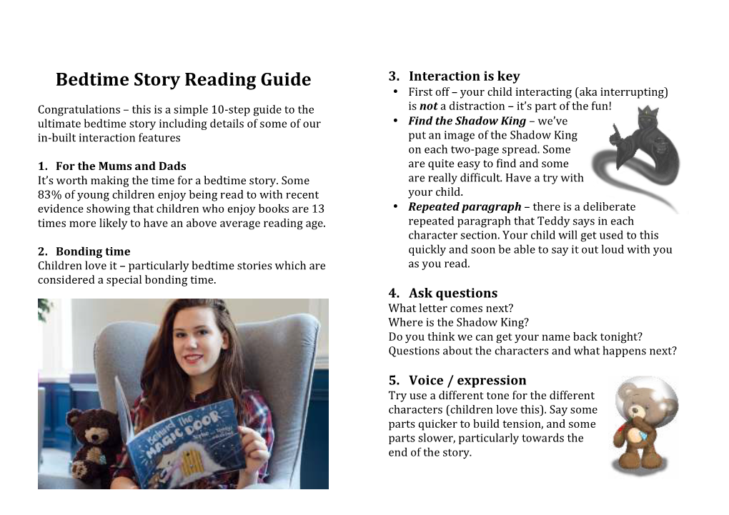 Bedtime Story Reading Guide 3