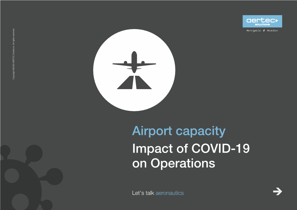 Airport Capacity Impact of COVID-19 on Operations
