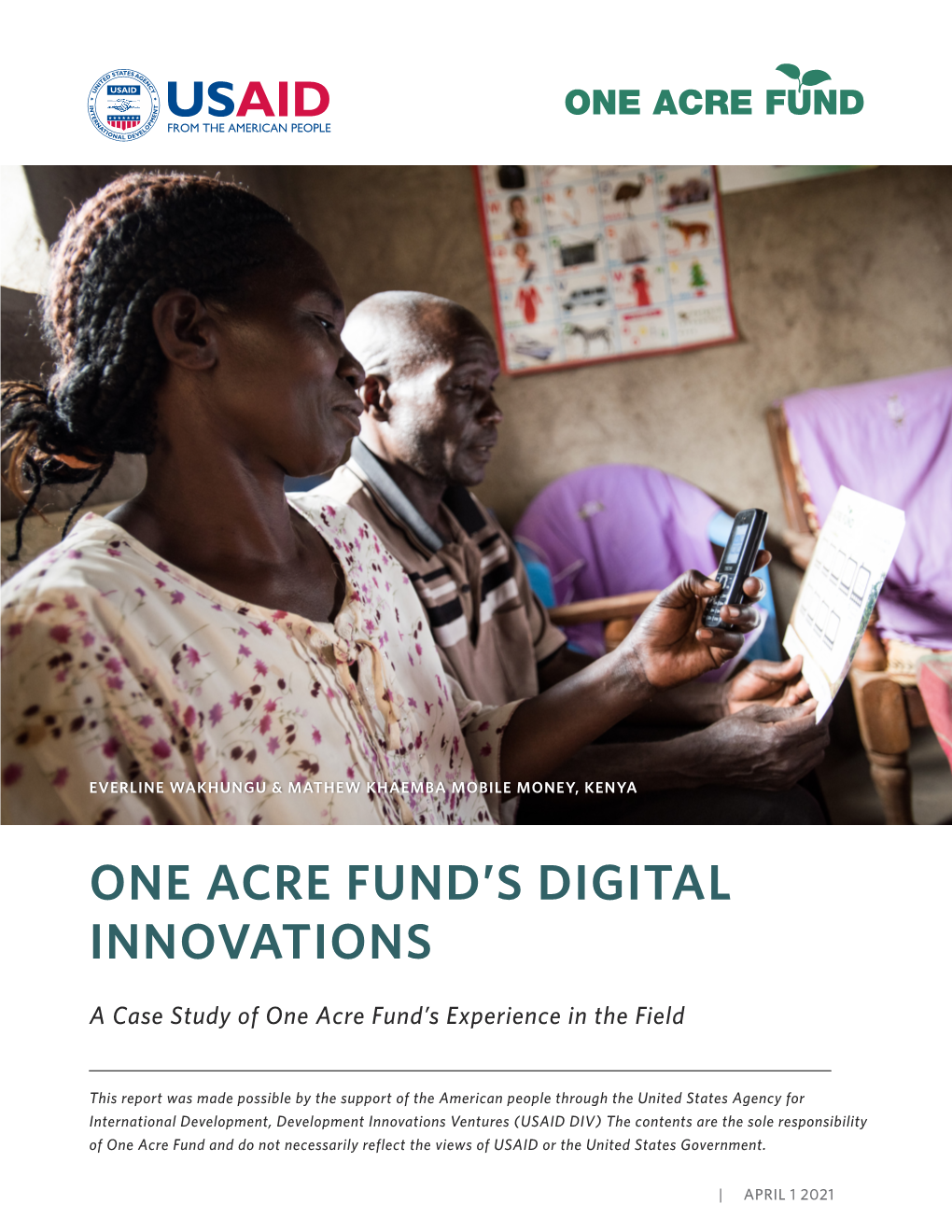 One Acre Fund's Digital Innovations