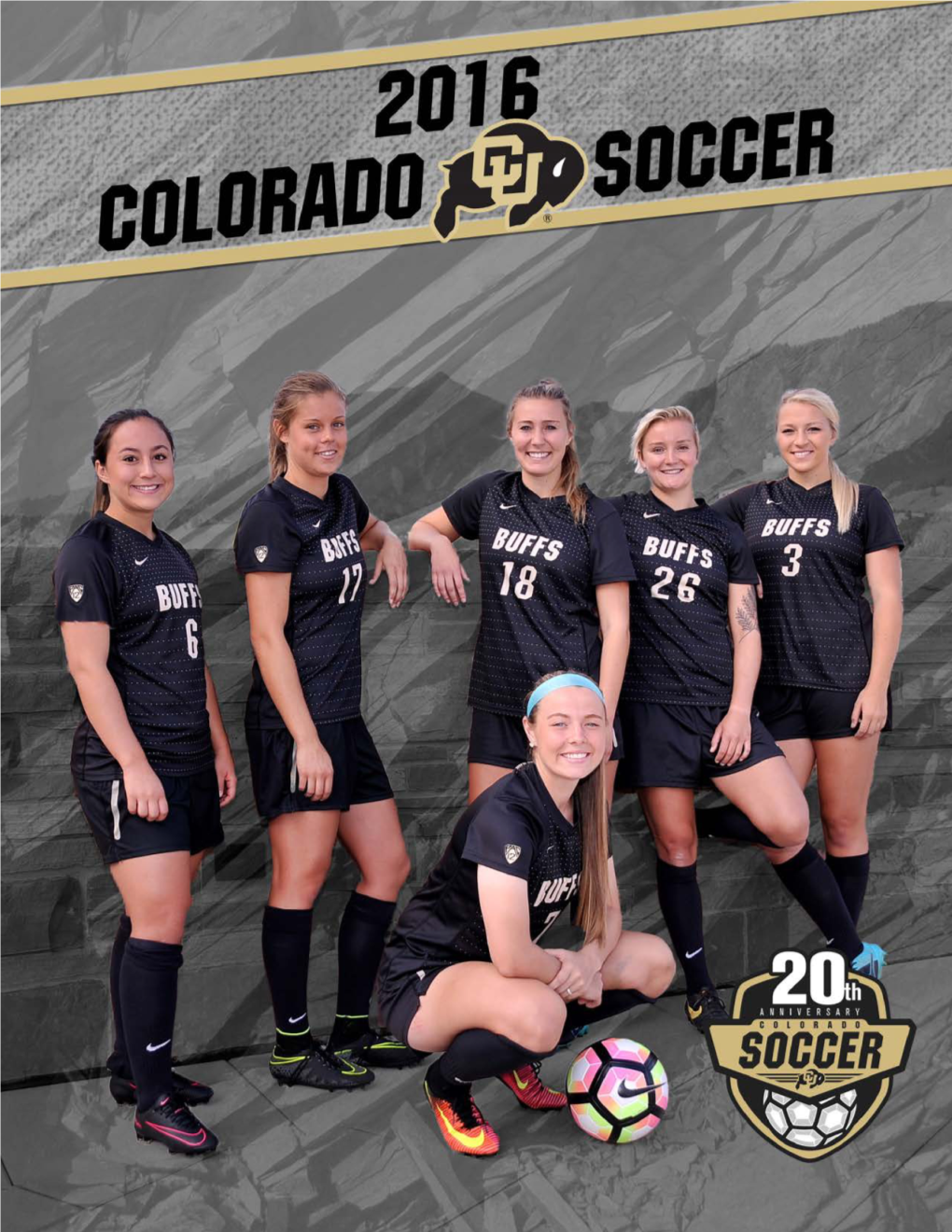 Colorado SOCCER 1 Numerical Roster No