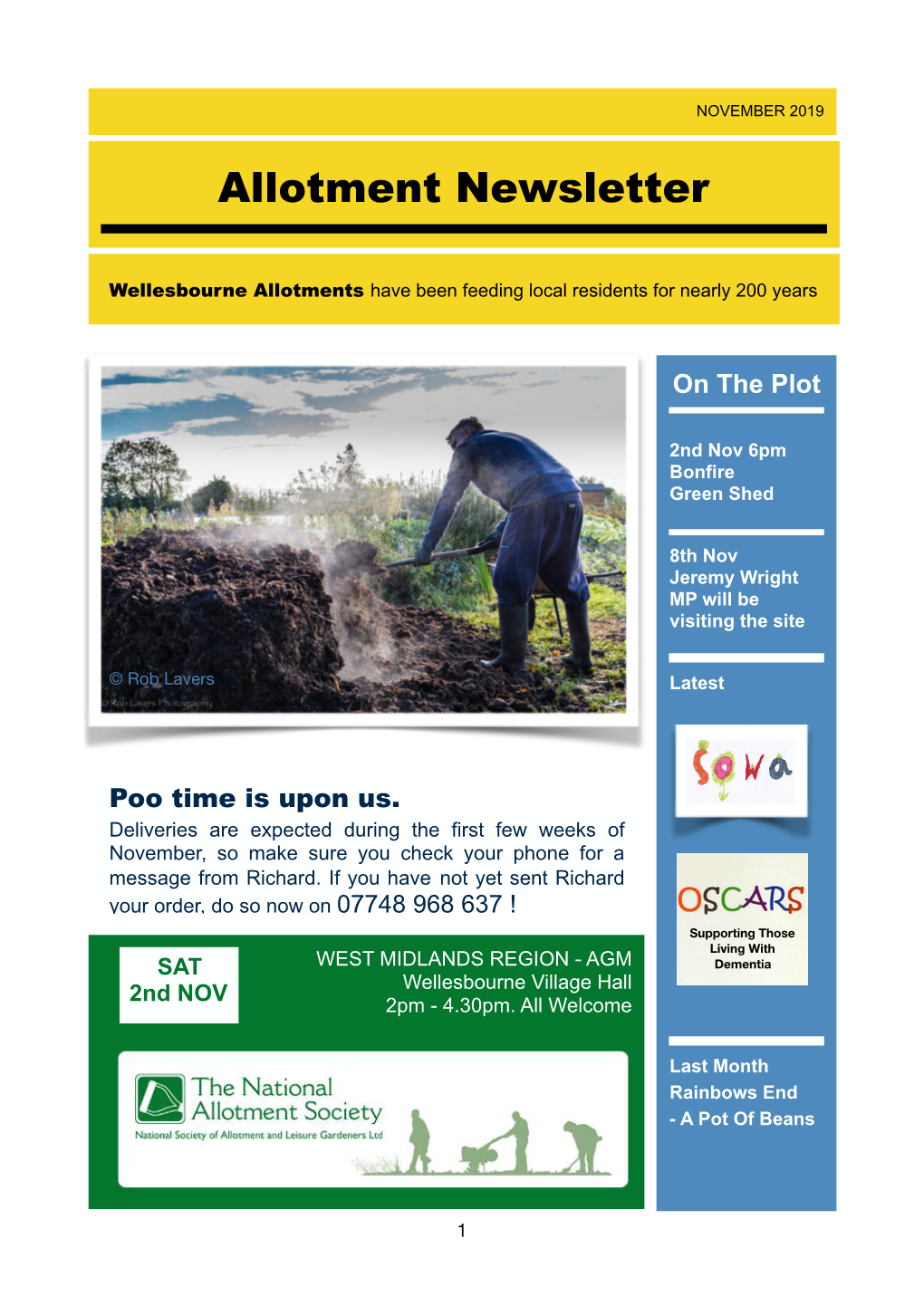 Allotment Newsletter