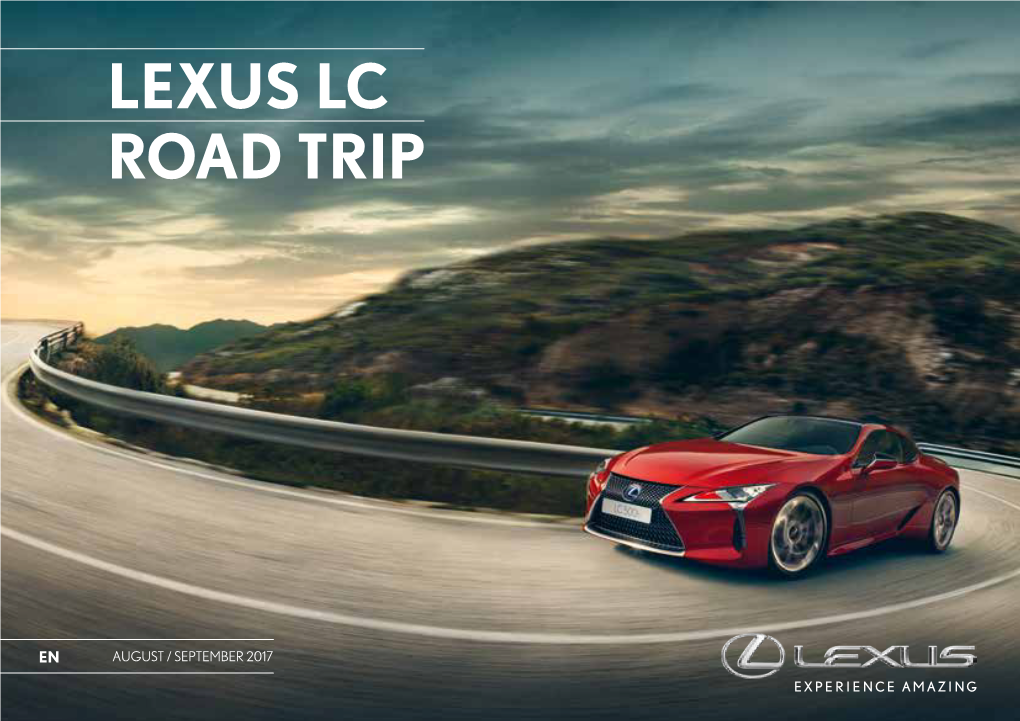 Lexus Lc Road Trip