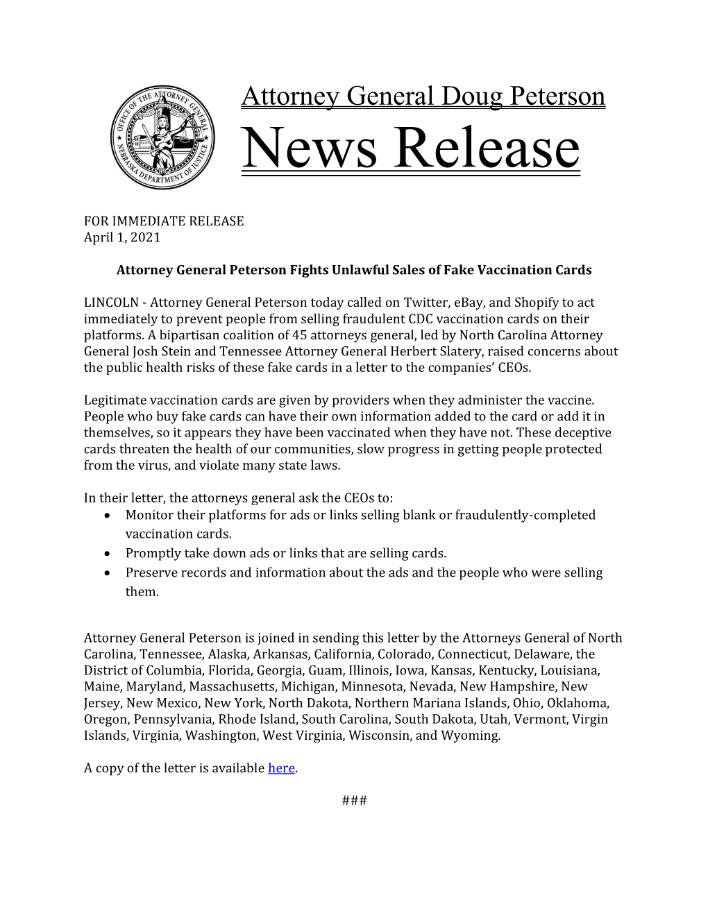 Download News Release