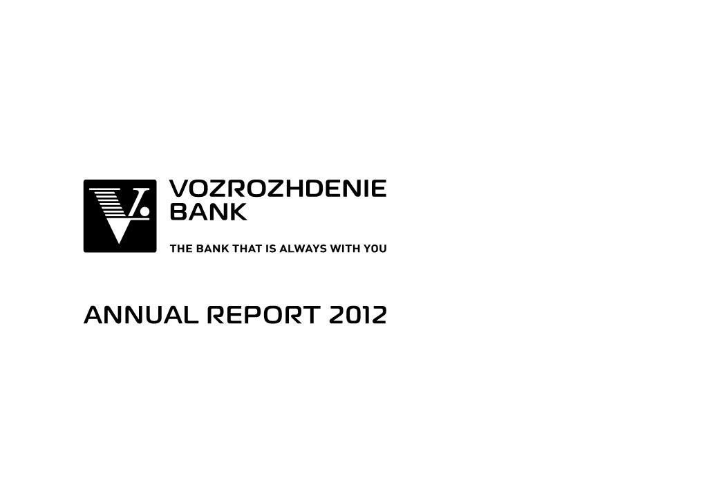 Annual Report 1 Bank at a Glance