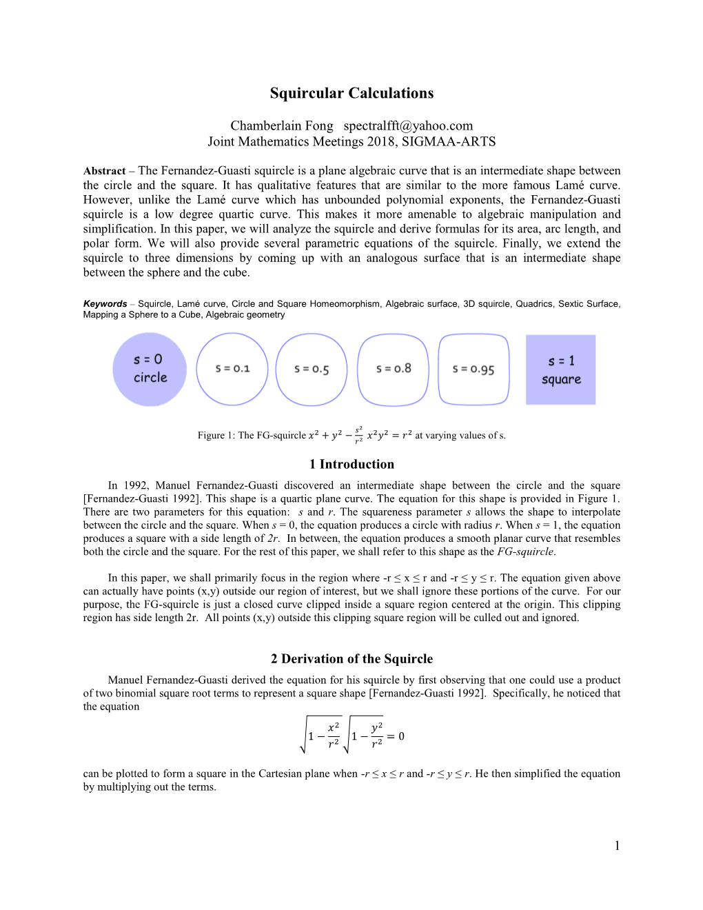 3D Squircle, Quadrics, Sextic Surface, Mapping a Sphere to a Cube, Algebraic Geometry