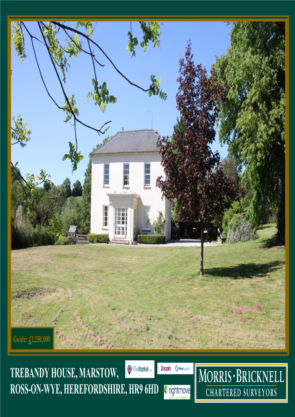 Trebandy House, Marstow, Ross-On-Wye, Herefordshire, Hr9 6Hd