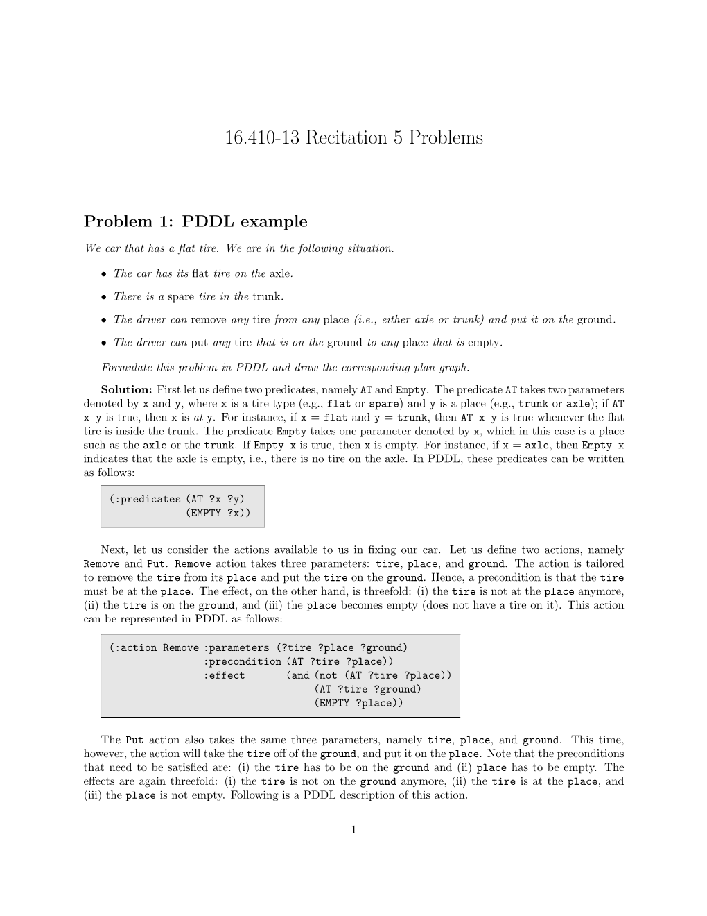 16.410/16.413 Recitation 5 Solutions