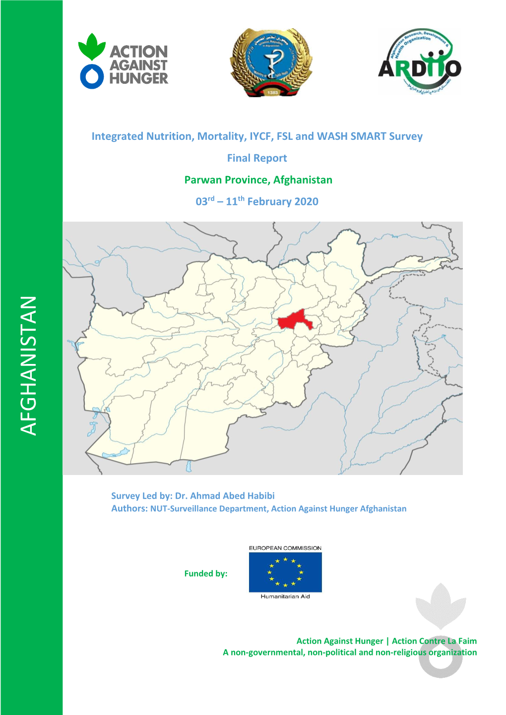 Afghanistan 03Rd – 11Th February 2020