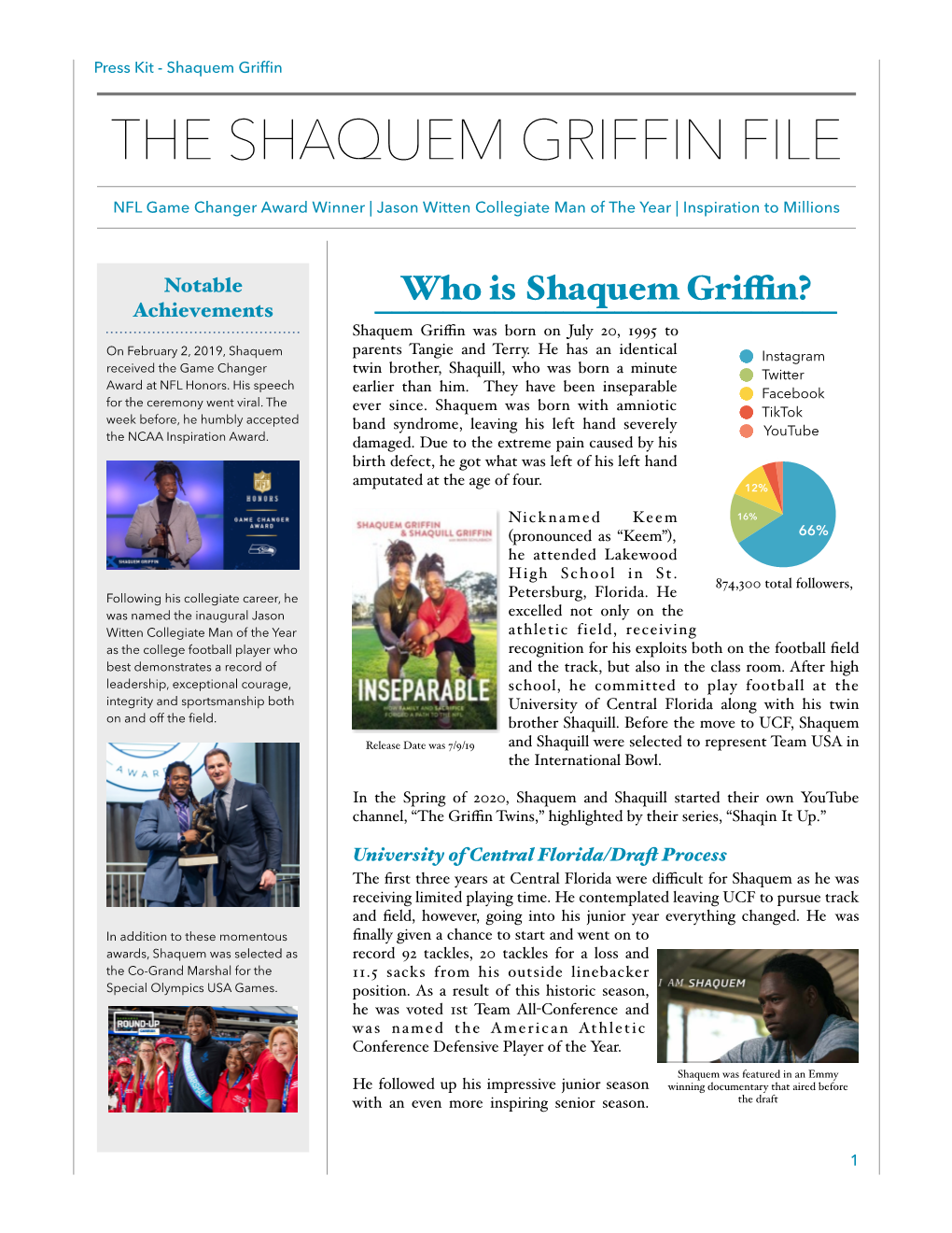 Shaquem Grffin Press