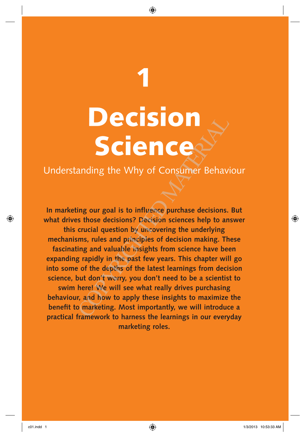 1 Decision Science