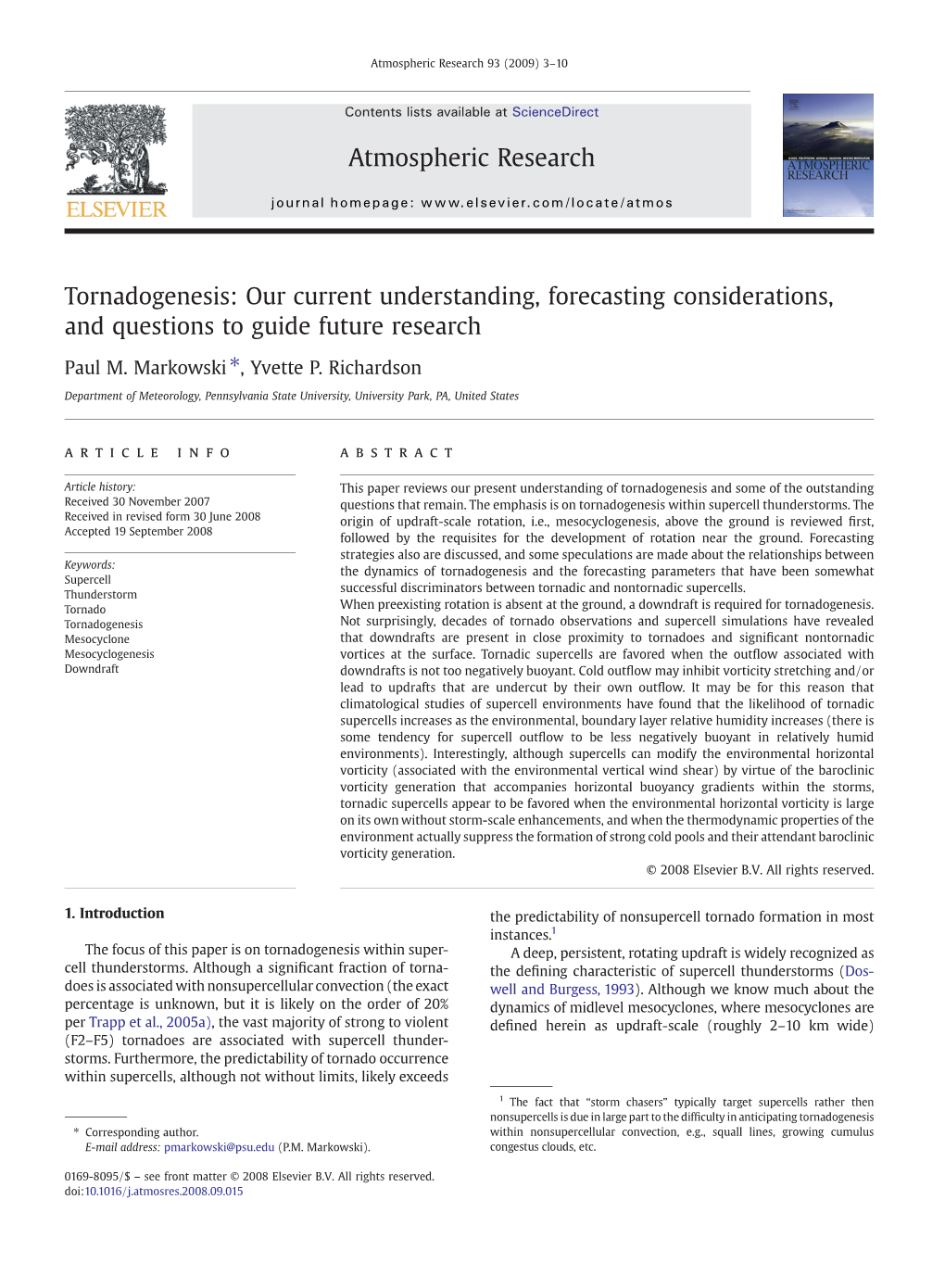 Tornadogenesis: Our Current Understanding, Forecasting Considerations, and Questions to Guide Future Research