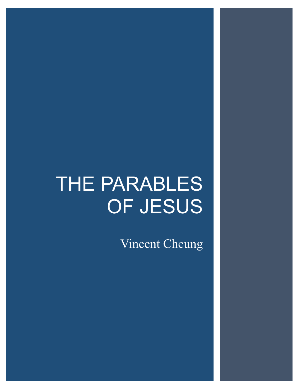 The Parables of Jesus