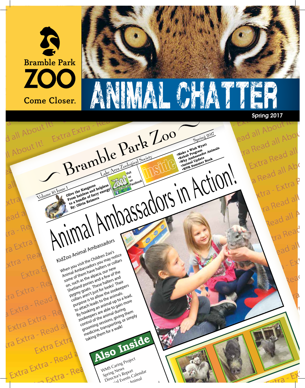 Animal Ambassadors in Action! Kidzoo Animal Ambassadors