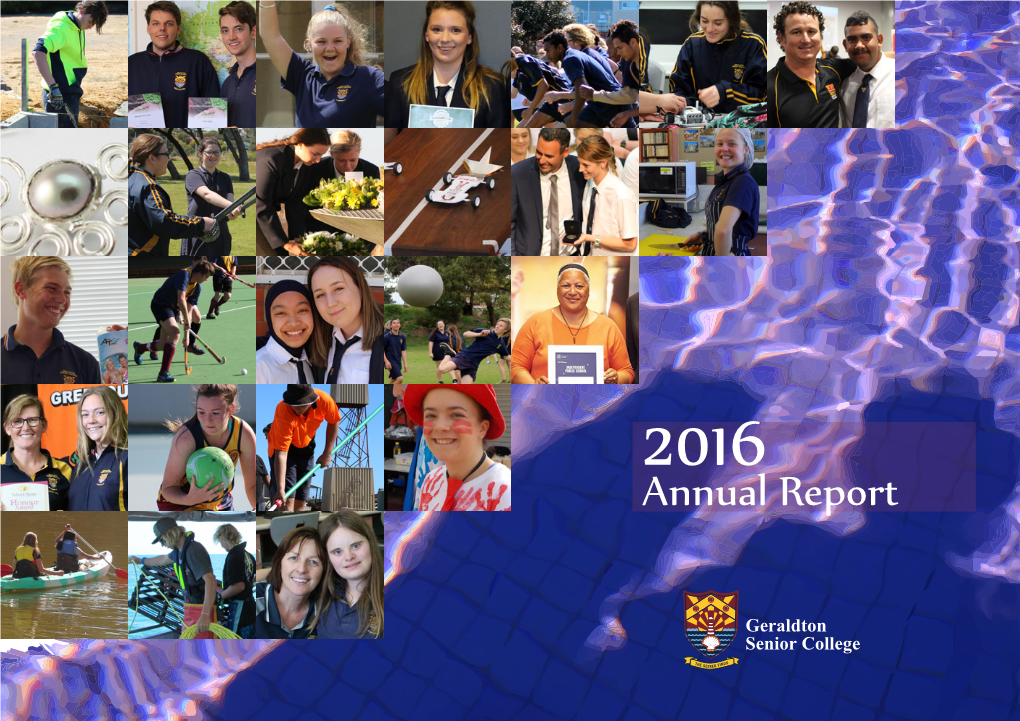 Annual Report Aboriginal Students at the College in Years 10-12 Which Education for Our More Senior Students