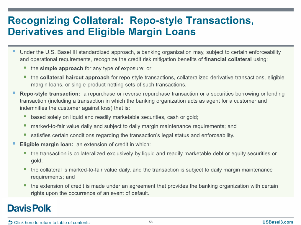 U.S. Basel III Final Rule: Visual Memorandum