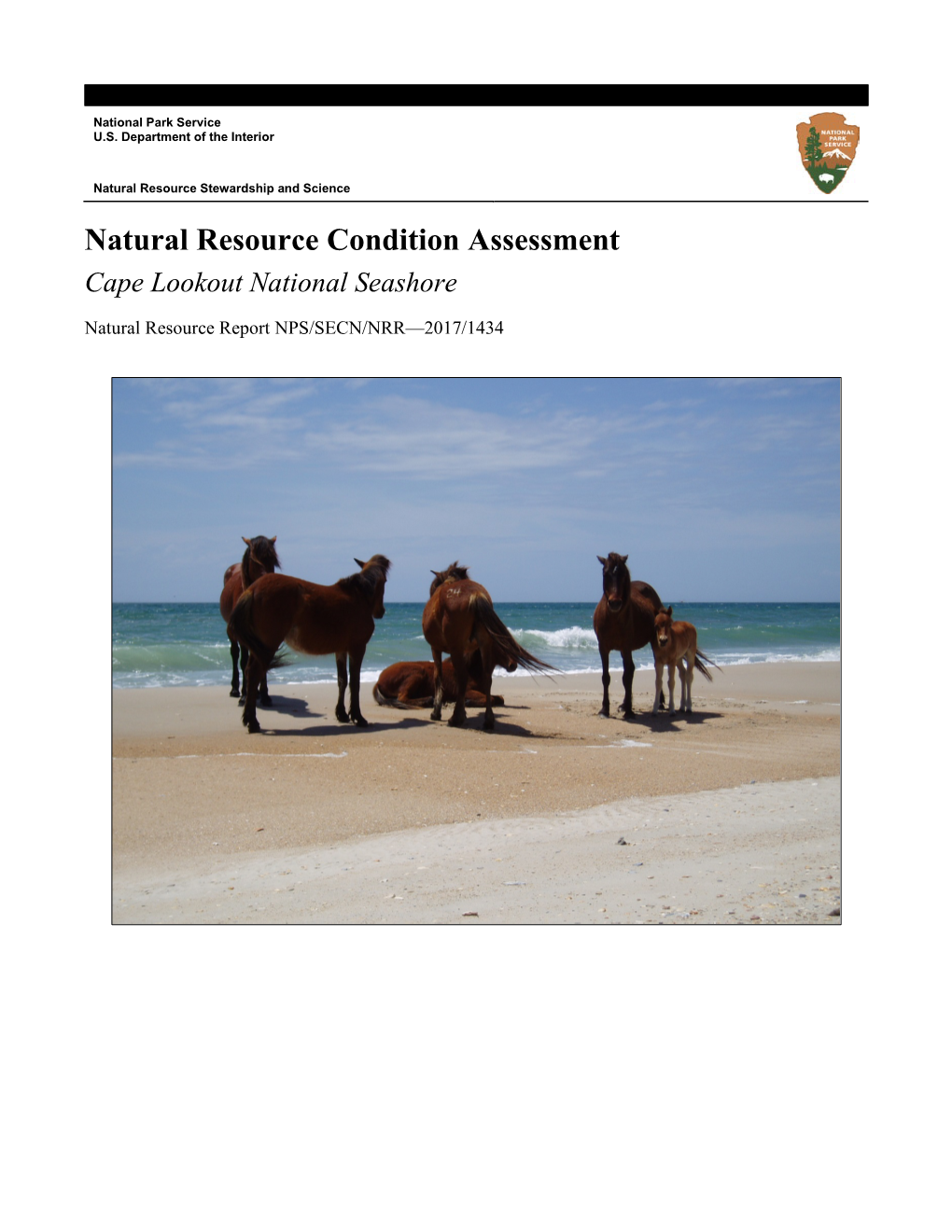 Natural Resource Condition Assessment: Cape Lookout National Seashore