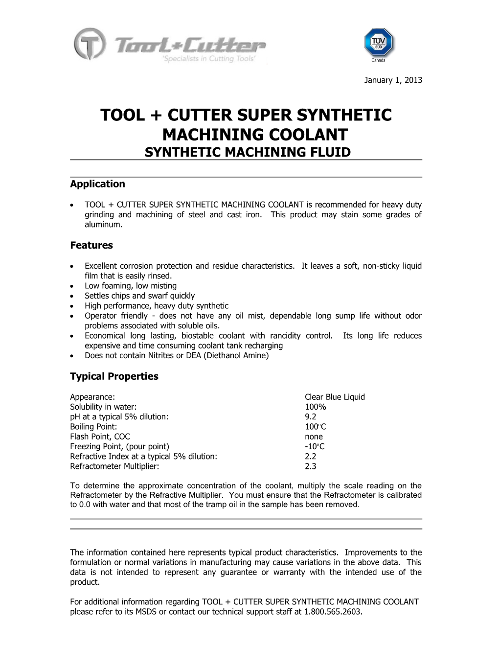 Absolute Grinding Coolant