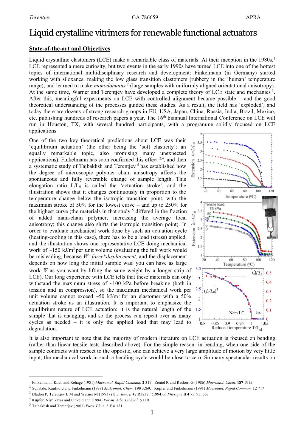 Liquid Crystalline Vitrimers for Renewable Functional Actuators